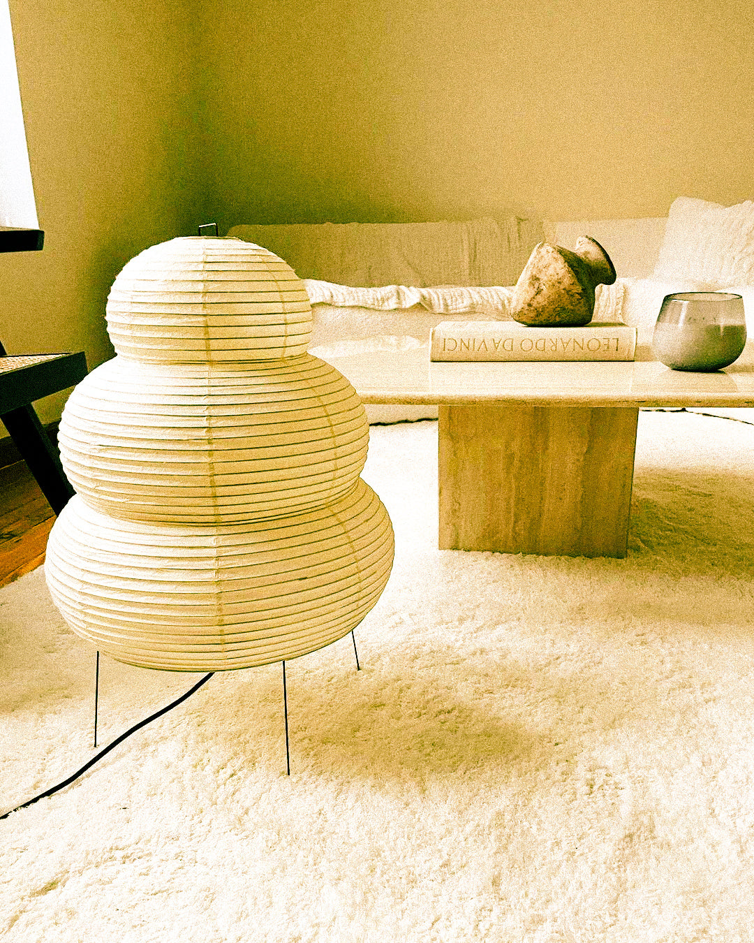 Iga Japanese Paper Floor Lamp
