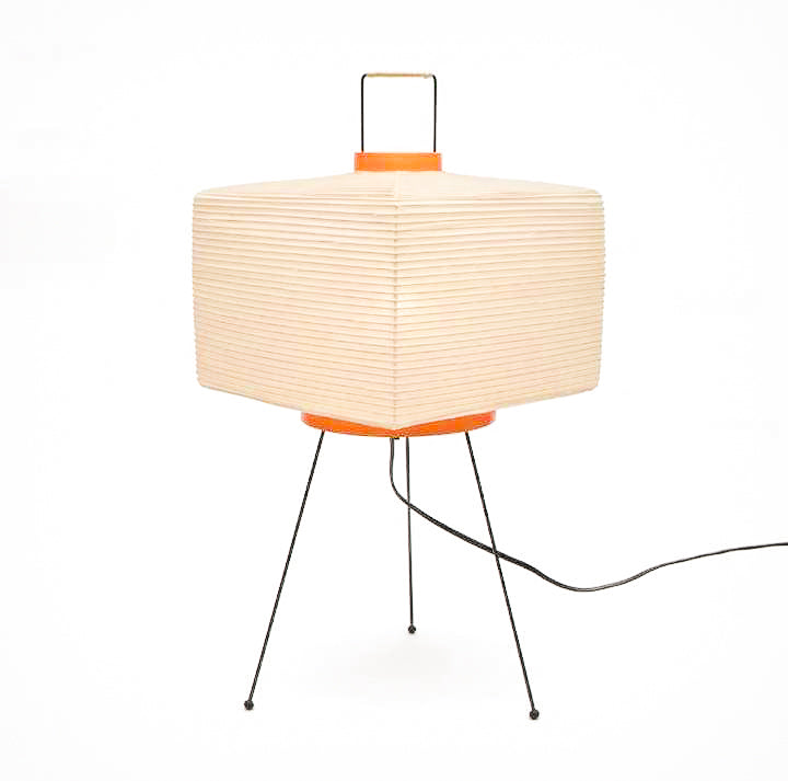 Yoko - Cubed Tripod Akari Floor Lamp
