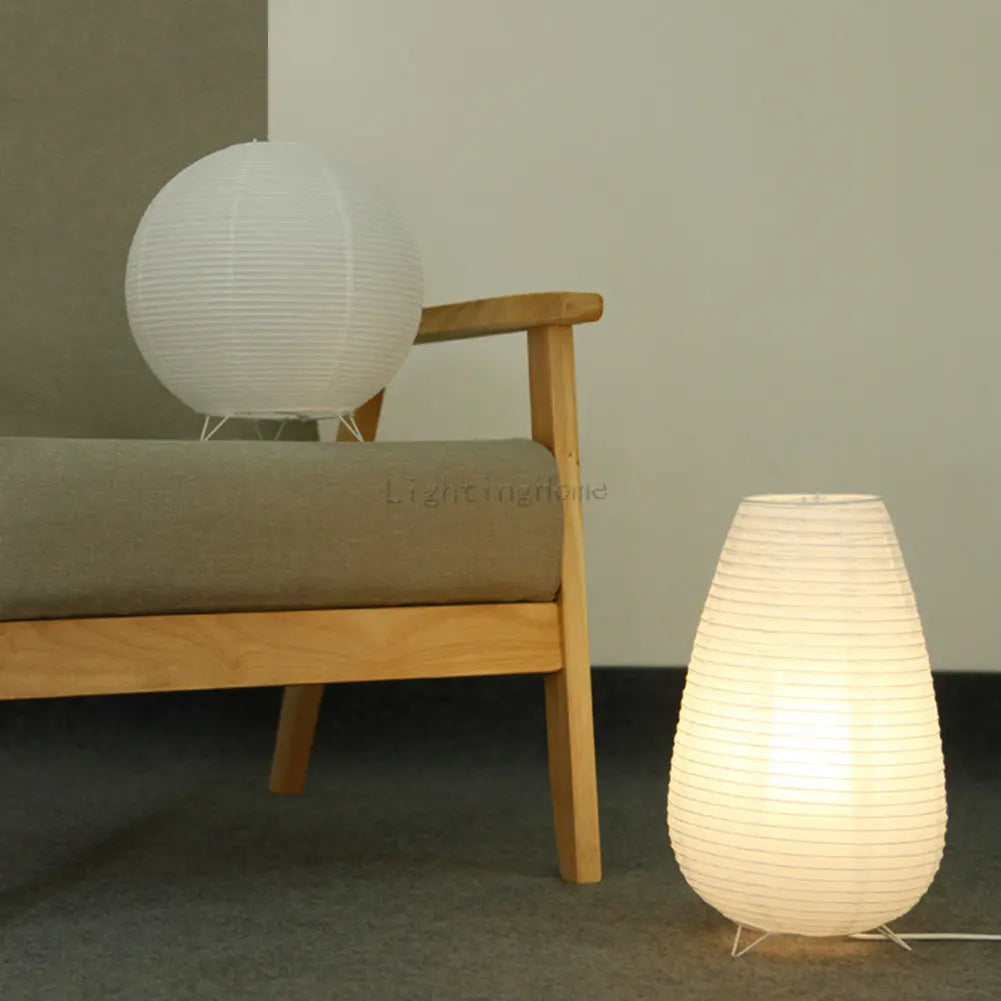 Aimi - Japanese Rice Paper Table Lamp