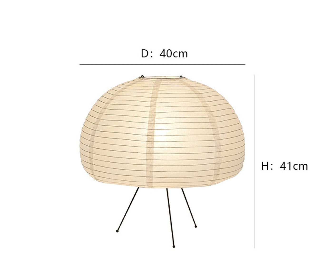 Nago Japanese Rice Paper Table Lamp
