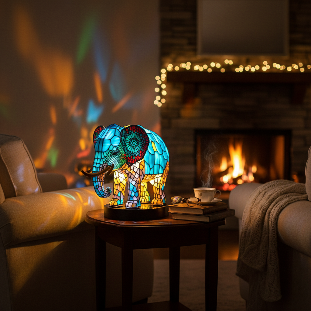 Noa | Enchanting Elephant Night Light
