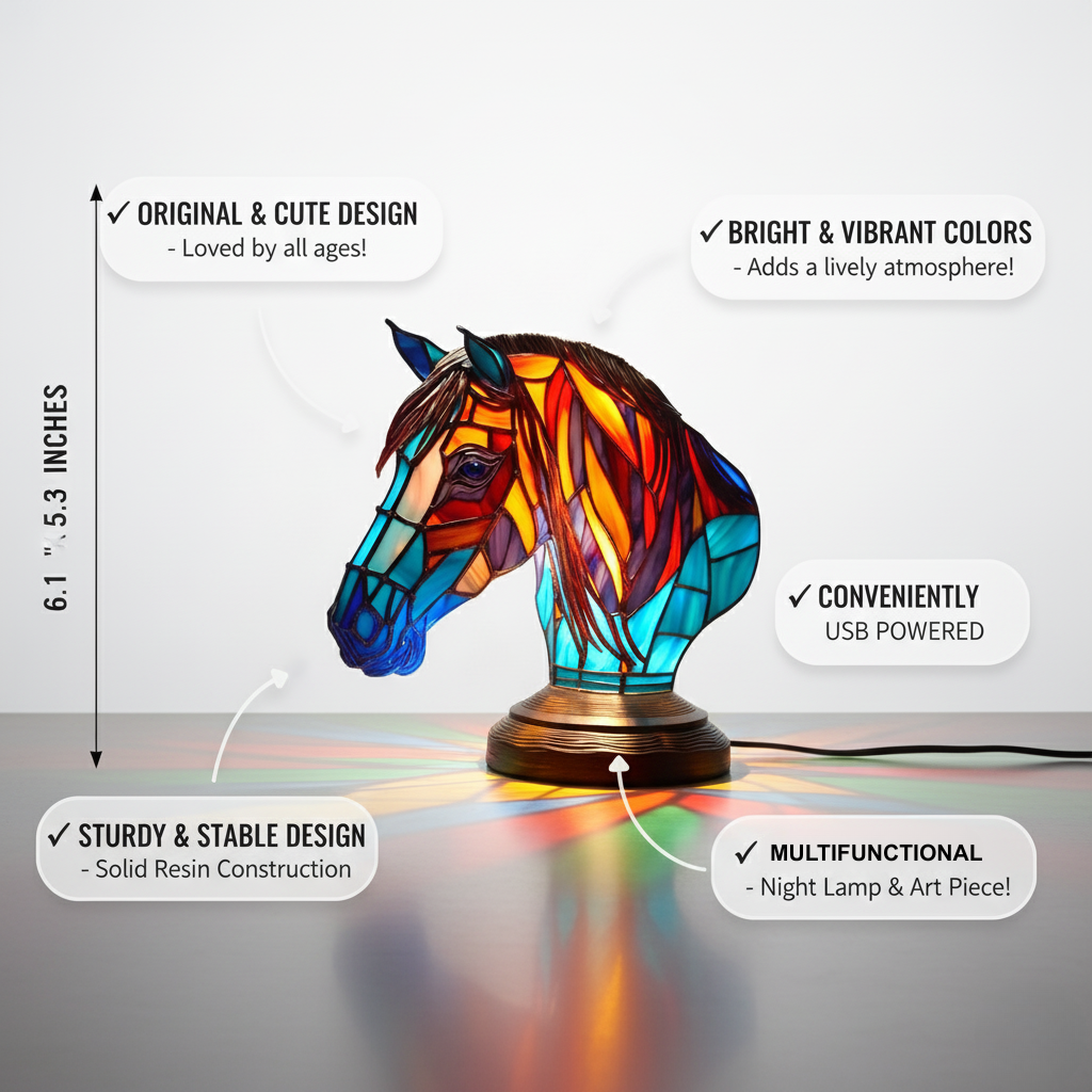 Enchanting Horse Lamp | Spirit Collection
