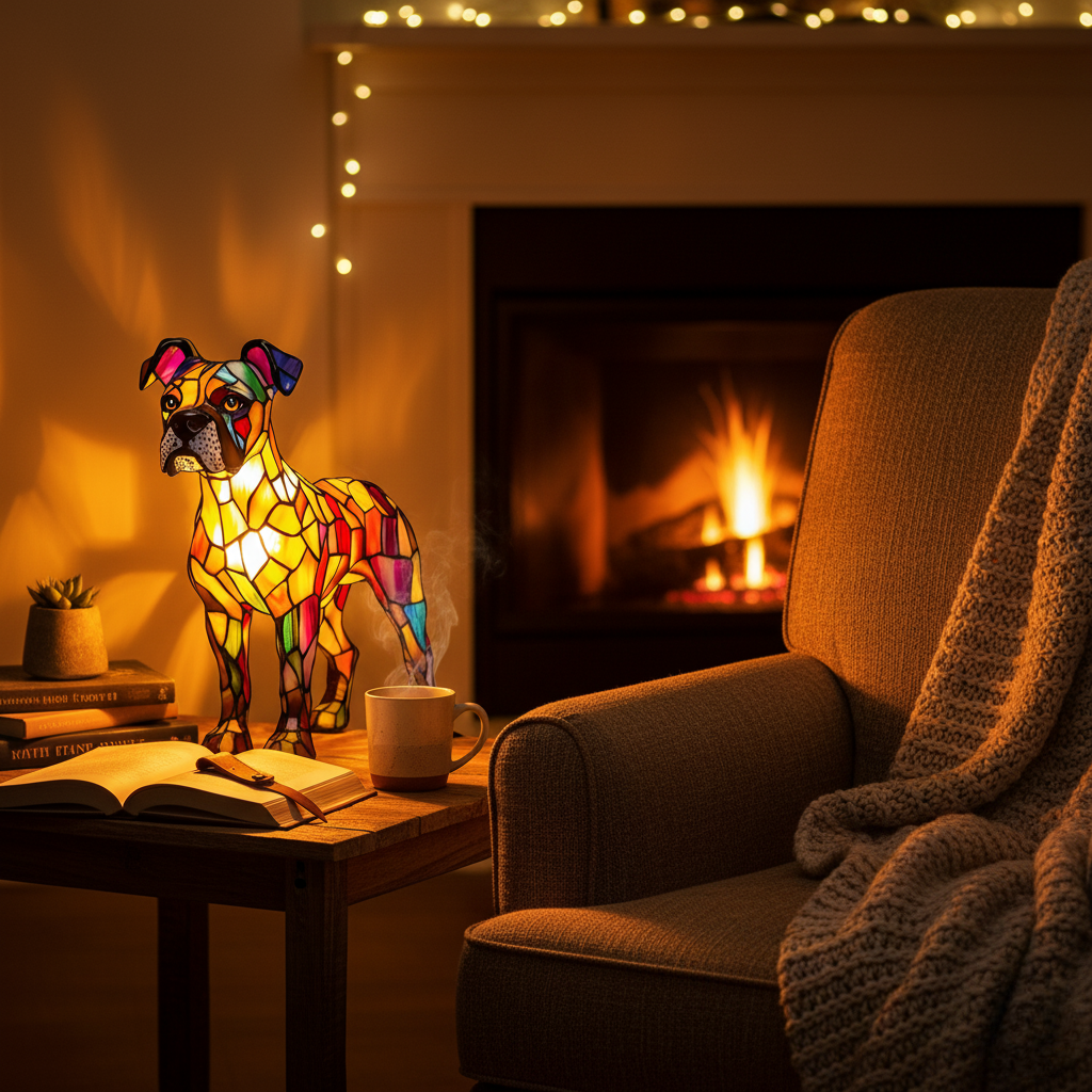 Lightning Magic Canine Lamp