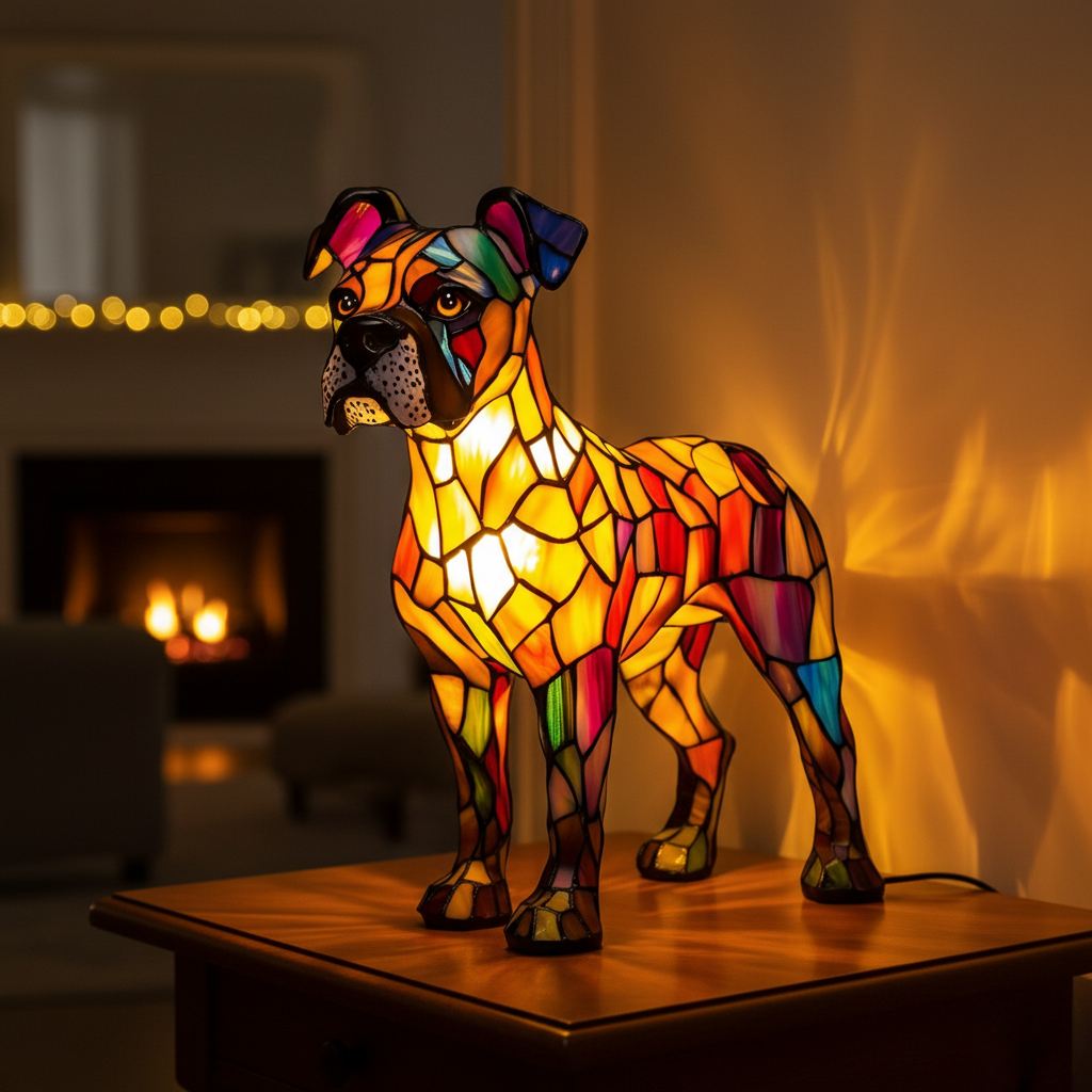 Lightning Magic Canine Lamp