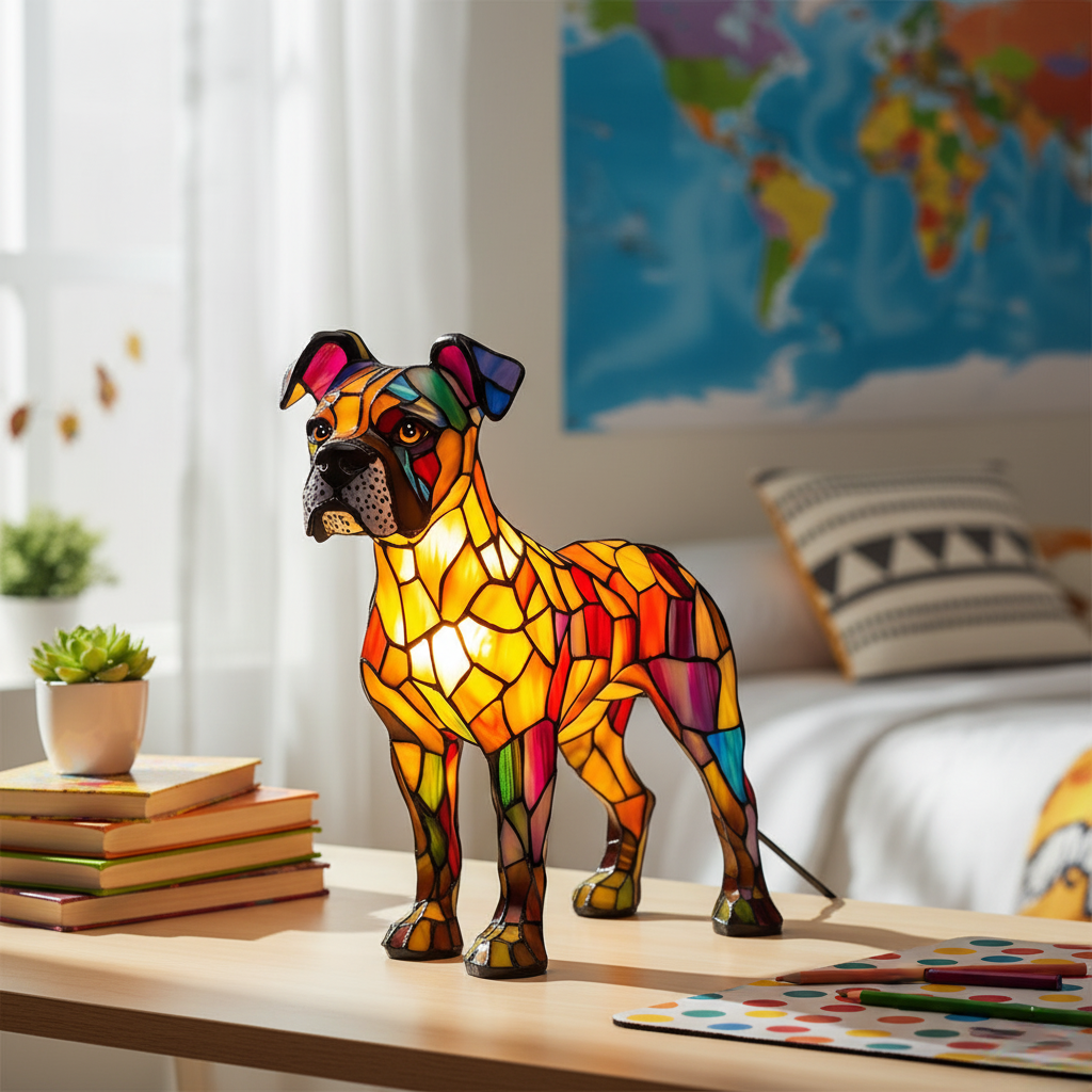 Lightning Magic Canine Lamp