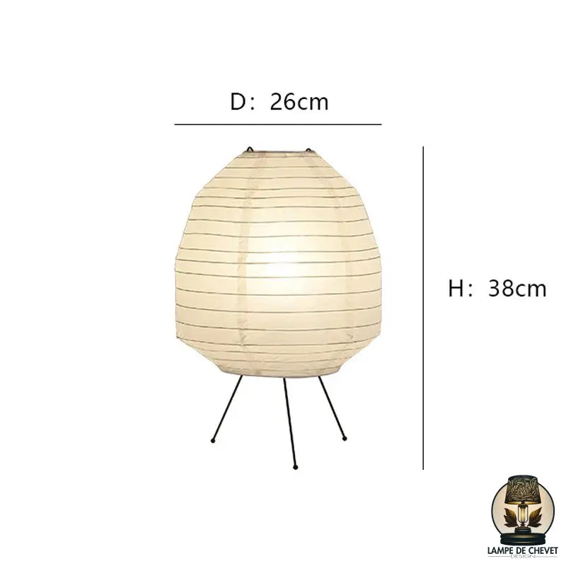 Etukso - Japanese Rice Paper Table Lamp