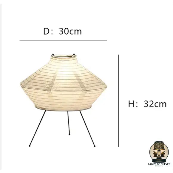 Chikara - Japanese Rice Paper Table Lamp